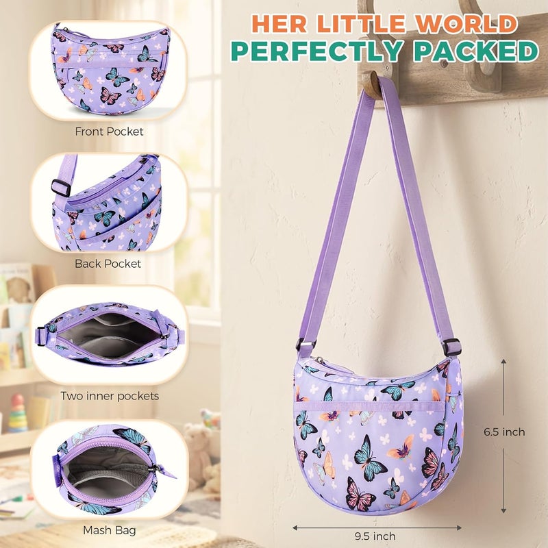 Choco Mocha Girls Crossbody Purse for Kids with Coin Purse | for Kids, for Kids - Image 4